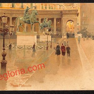 ag9601 - CARTOLINE D'EPOCA - Napoli Città - Piazza Plebiscito