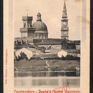 ae5547 - CARTOLINA D'EPOCA - Cremona Provincia - Casalmaggiore  1909