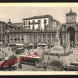 ag9606 - CARTOLINE D'EPOCA - Napoli Città - Piazza Dante