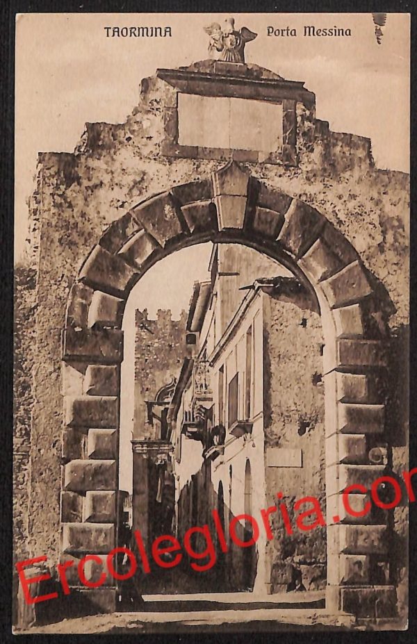 ag8883 - CARTOLINA D'EPOCA - Messina Provincia - Taormina