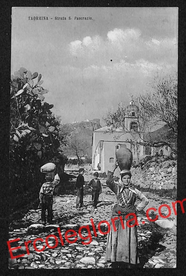 ag8885 - CARTOLINA D'EPOCA - Messina Provincia - Taormina