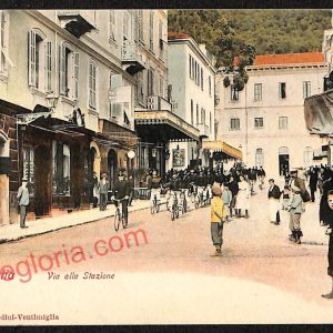 ag5337 - CARTOLINA D'EPOCA  - Imperia Provincia - Ventimiglia