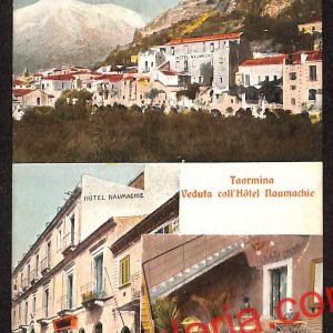 ag8890 - CARTOLINA D'EPOCA - Messina Provincia - Taormina