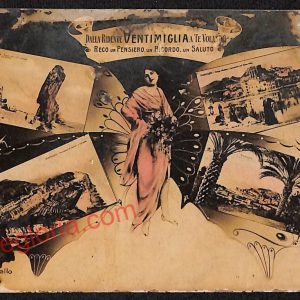 ag5341 - CARTOLINA D'EPOCA  - Imperia Provincia - Ventimiglia