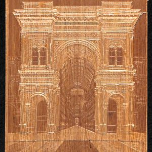 ac3761 - CARTOLINA  D'EPOCA - Milano Città - Arco della Galleria V. E.