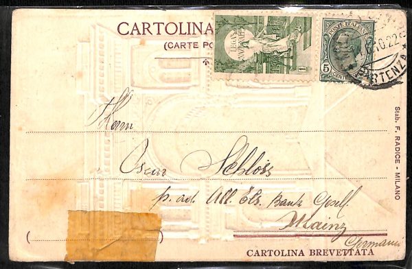 ac3761 - CARTOLINA  D'EPOCA - Milano Città - Arco della Galleria V. E. - immagine 2