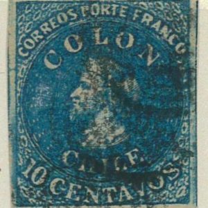 P3933 - CHILE , YVERT NR. 6 , USADO