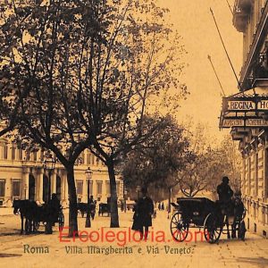 ad7888 - CARTOLINA D'EPOCA - Roma Città - Villa Margherita e Via Veneto