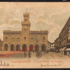 ae5550 - CARTOLINA D'EPOCA - Cremona Provincia - Casalmaggiore   1901