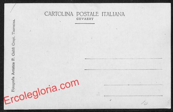 ag8898 - CARTOLINA D'EPOCA - Messina Provincia - Taormina - immagine 2