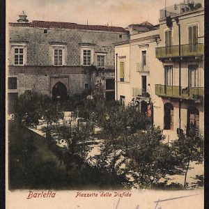 ae0903 - CARTOLINA  D'EPOCA - BAT Provincia - Barletta