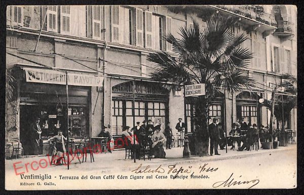 ag5354 - CARTOLINA D'EPOCA - Imperia Provincia - Ventimiglia