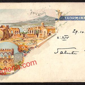 ag8899 - CARTOLINA D'EPOCA - Messina Provincia - Taormina