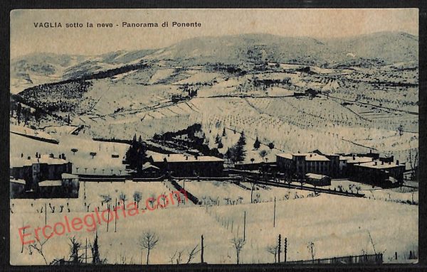 ag0098 - CARTOLINA D'EPOCA - Firenze Provincia - Vaglia