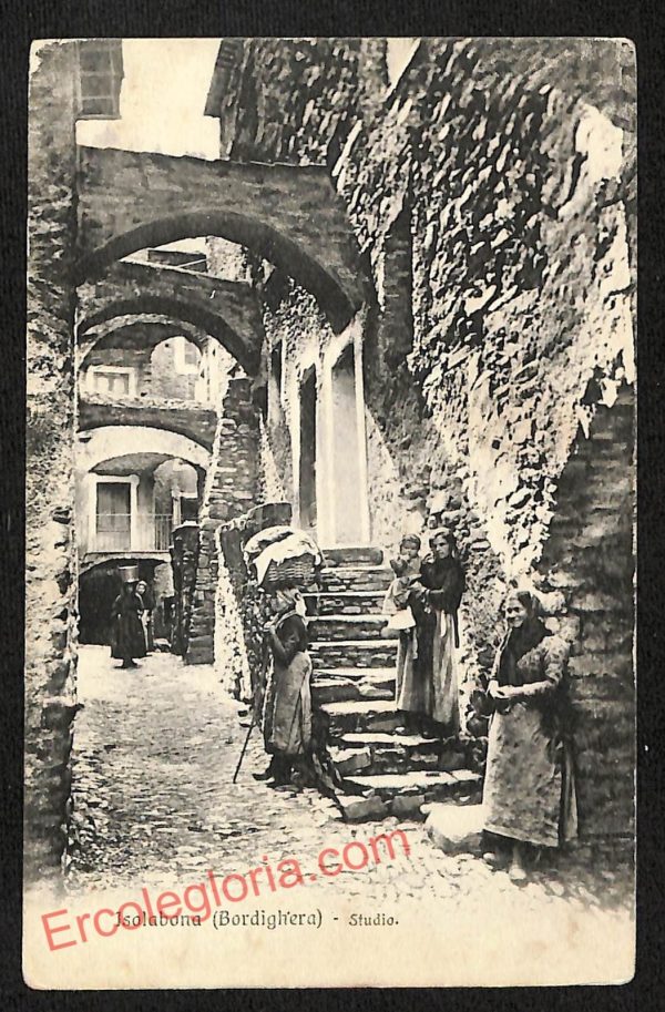 ag4685 - CARTOLINA D'EPOCA - Imperia Provincia - Isolabona