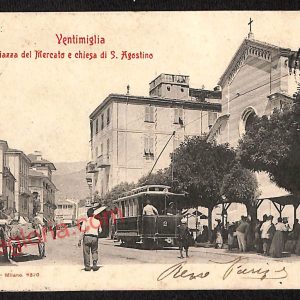 ag5364 - CARTOLINA D'EPOCA - Imperia Provincia - Ventimiglia