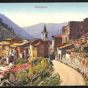 ag4686 - CARTOLINA D'EPOCA - Imperia Provincia - Isolabona