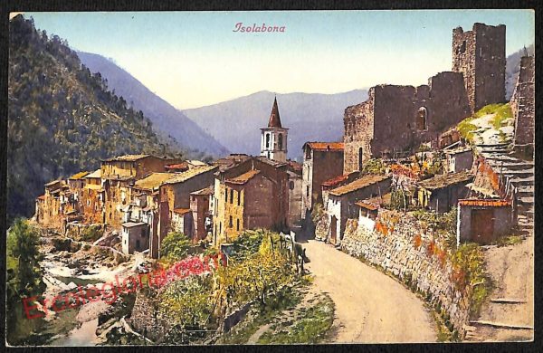 ag4686 - CARTOLINA D'EPOCA - Imperia Provincia - Isolabona