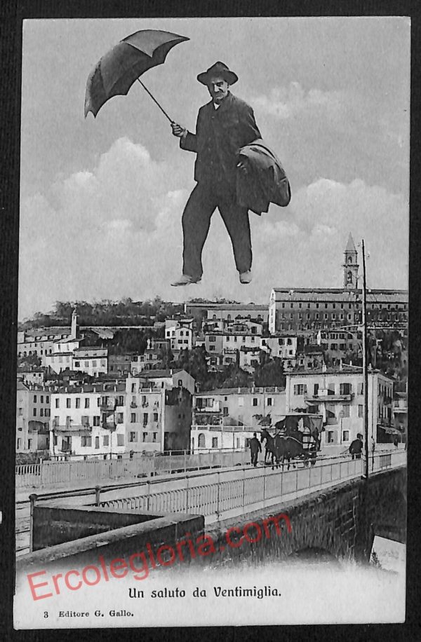 ag5365 - CARTOLINA D'EPOCA - Imperia Provincia - Ventimiglia