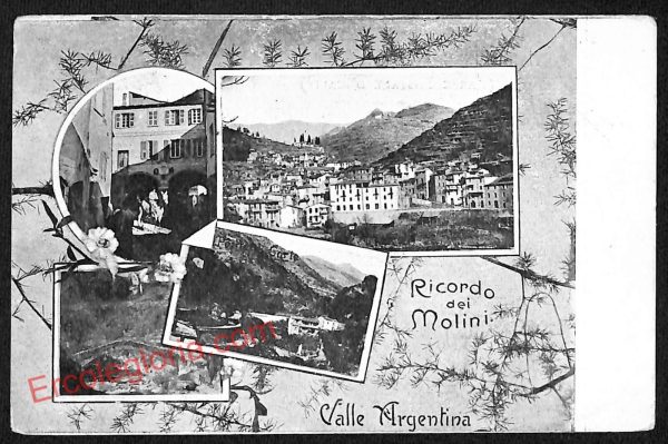 ag4687 - CARTOLINA D'EPOCA - Imperia Provincia - Molini di Triora