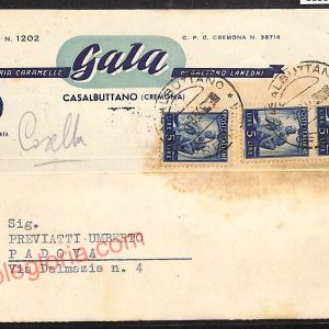 ae5551 - CARTOLINA D'EPOCA - Cremona Provincia - Casalbuttano  1950
