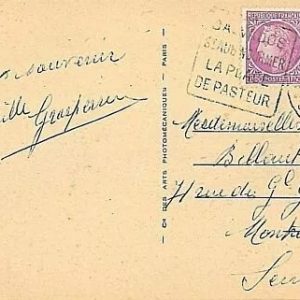 13103 - FRANCE - Postal History - PASTEUR 1975 MUSHROOMS  Nobel