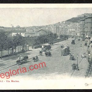 ag9659 - CARTOLINE D'EPOCA - Napoli Città - Via Marina