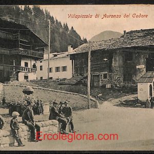 ae1050 - CARTOLINA  D'EPOCA - Belluno Provincia - Auronzo del Cadore