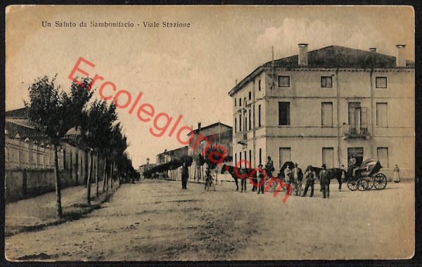 ae3341 - CARTOLINA  D'EPOCA - Verona Provincia - San Bonifacio
