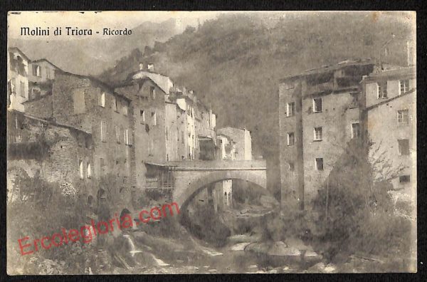 ag4688 - CARTOLINA D'EPOCA - Imperia Provincia - Molini di Triora