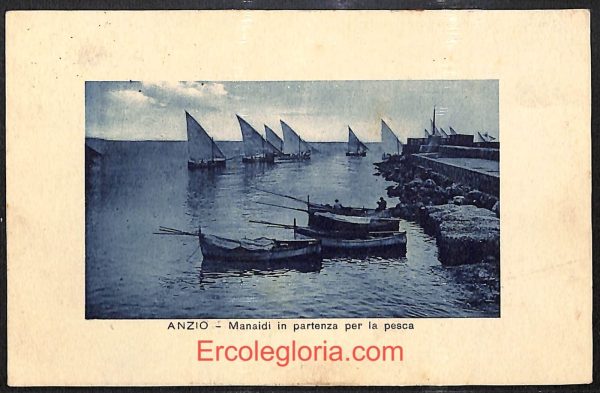 ad8021 - CARTOLINA D'EPOCA - Roma Provincia - ANZIO