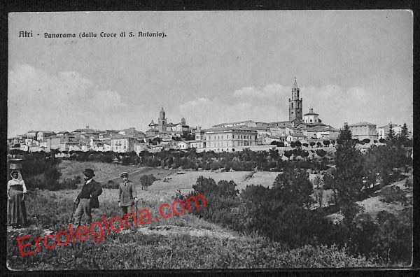 ai7490 - CARTOLINA D' EPOCA - Teramo Provincia - Atri