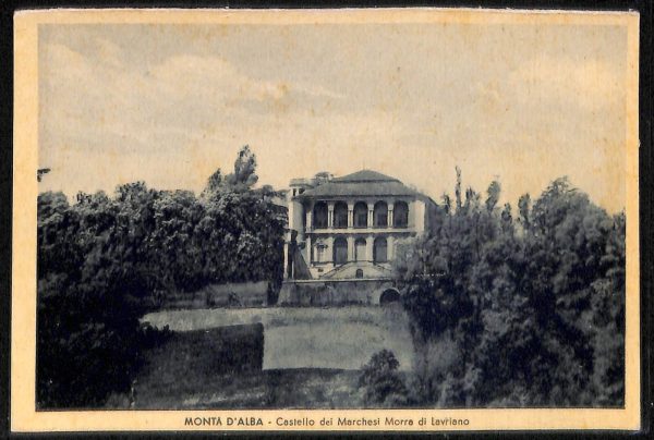 ab4619  -  CARTOLINA  D'EPOCA -  Cuneo Provincia -  MONTA D'ALBA