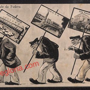 ah4170 - CARTOLINA D'EPOCA - Padova Città - Palazzo della Ragione