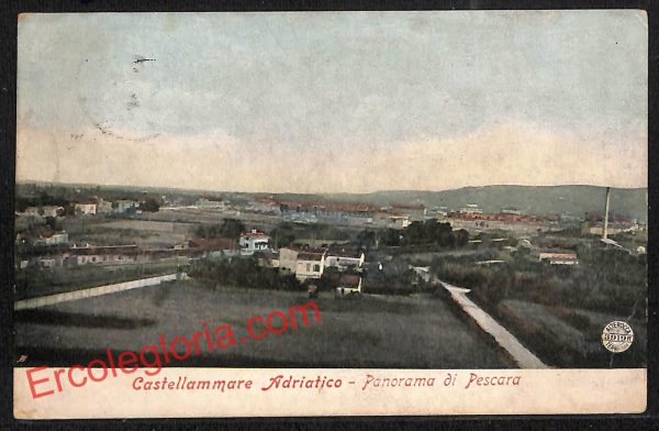 ai7492 - CARTOLINA D' EPOCA - Teramo Provincia - Castellammare Adriatico