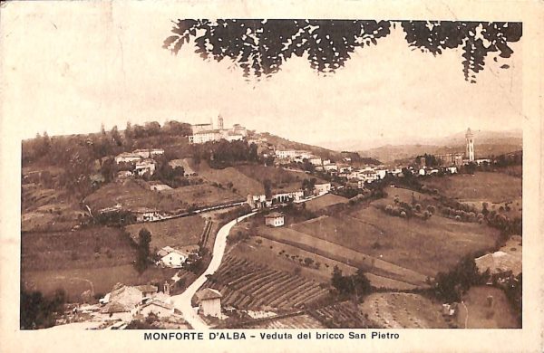 ab4622  -  CARTOLINA  D'EPOCA -  Cuneo Provincia -  MONFORTE D'ALBA