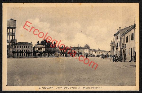 ae3347 - CARTOLINA  D'EPOCA - Verona Provincia - San Giovanni Lupatoto