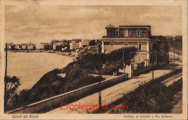 ad8028 - CARTOLINA D'EPOCA - Roma Provincia - ANZIO  1920