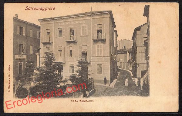 ah5717 - CARTOLINA  D'EPOCA - Parma Provincia - Salsomaggiore