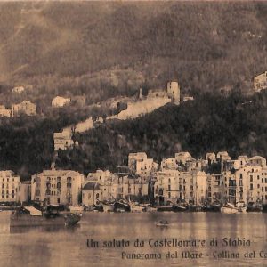 ab8201 - CARTOLINA  D'EPOCA - Napoli  Provincia  - CASTELLAMMARE