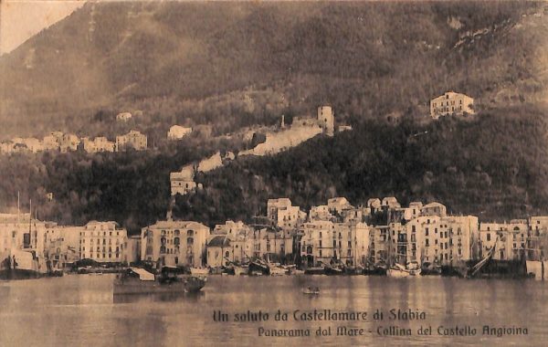 ab8201 - CARTOLINA  D'EPOCA - Napoli  Provincia  - CASTELLAMMARE