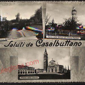 ae5552 - CARTOLINA D'EPOCA - Cremona Provincia - Casalbuttano