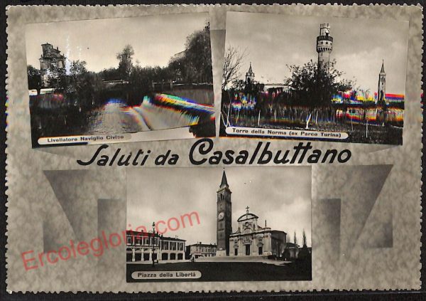 ae5552 - CARTOLINA D'EPOCA - Cremona Provincia - Casalbuttano