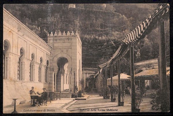 ab8204 - CARTOLINA  D'EPOCA - Napoli  Provincia  - CASTELLAMMARE  1910