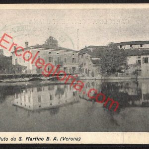 ae3351 - CARTOLINA  D'EPOCA - Verona Provincia - San Martino B. A.