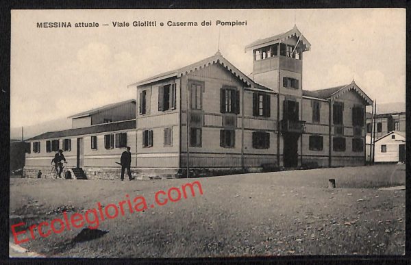 ag8580 - CARTOLINA D'EPOCA - Messina Città - Viale Giolitti