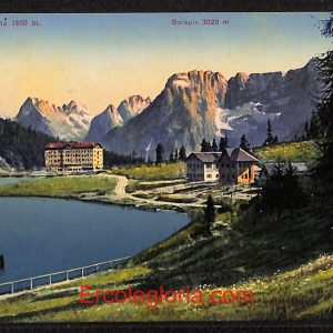 ae1055 - CARTOLINA  D'EPOCA - Belluno Provincia - Lago di Misurina
