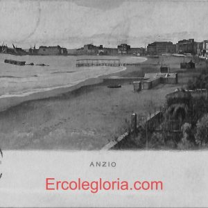 ad8034 - CARTOLINA D'EPOCA - Roma Provincia - ANZIO   1915