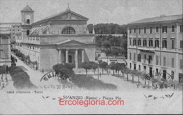 ad8035 - CARTOLINA D'EPOCA - Roma Provincia - ANZIO   1915