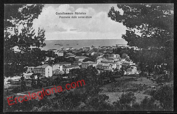 ai7494 - CARTOLINA D' EPOCA - Teramo Provincia - Castellammare Adriatico